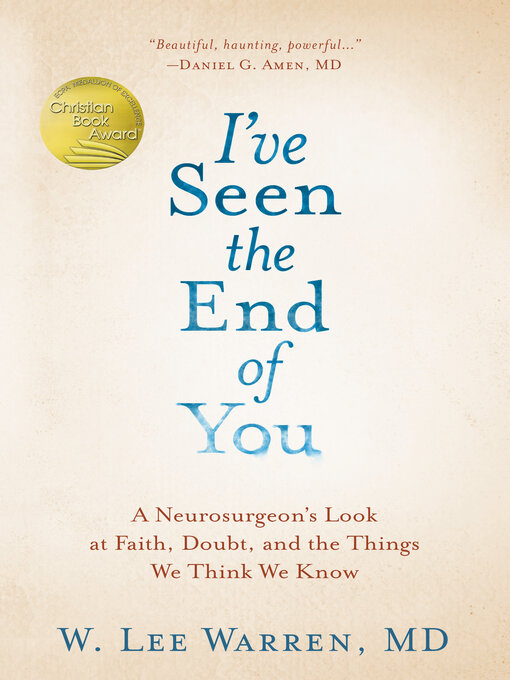 Title details for I've Seen the End of You by W. Lee Warren, M.D. - Wait list